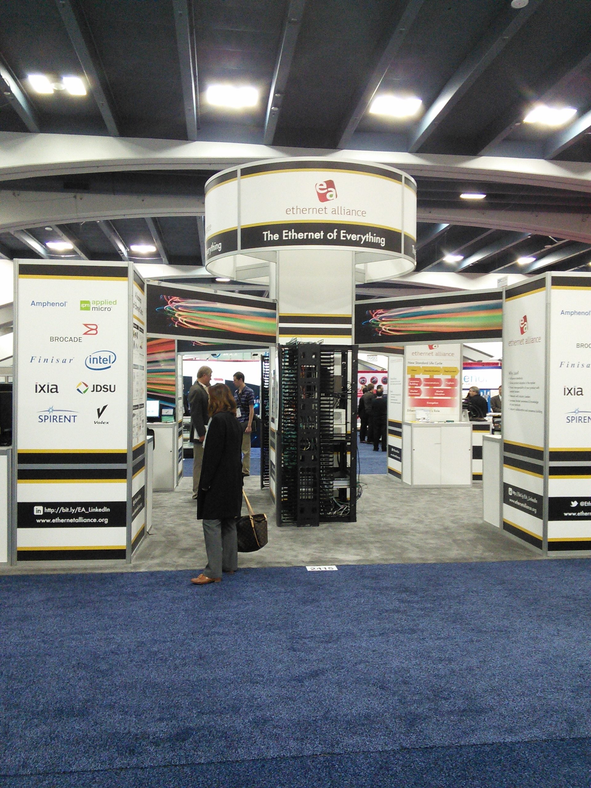 Ethernet Alliance OFC 2014 booth