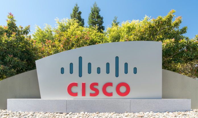 Cisco Systems Corporate Headquarters Sign and Logo